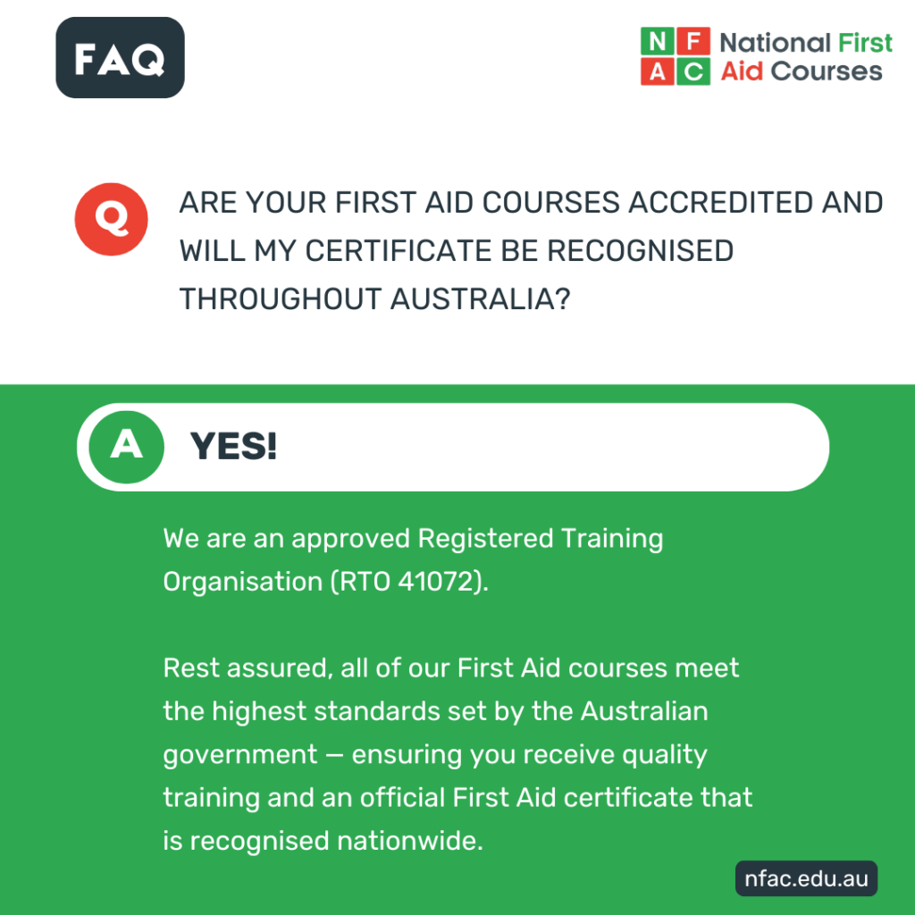 First aid course for international students, working holiday visas, backpackers, etc.