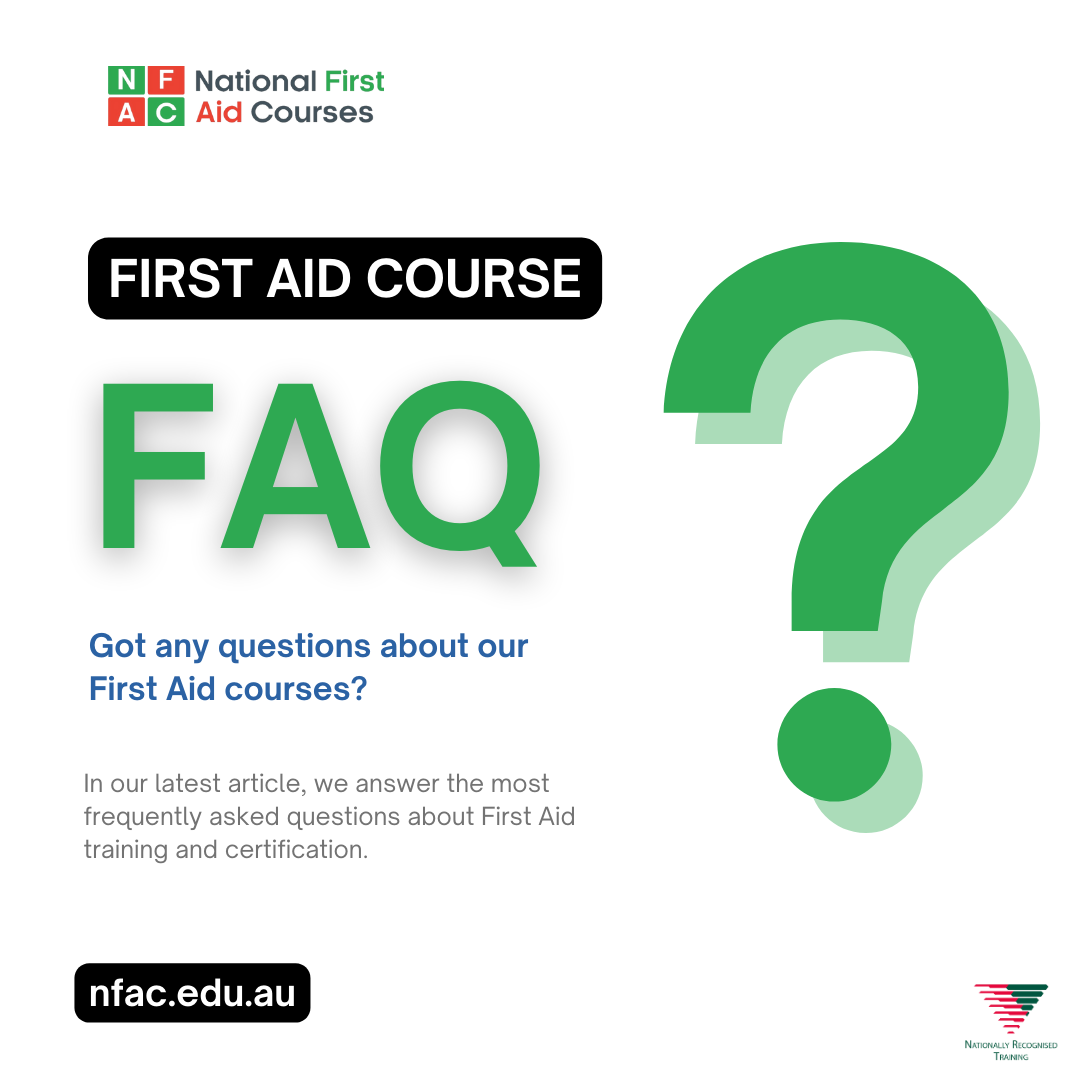 First Aid Course Australia FAQ