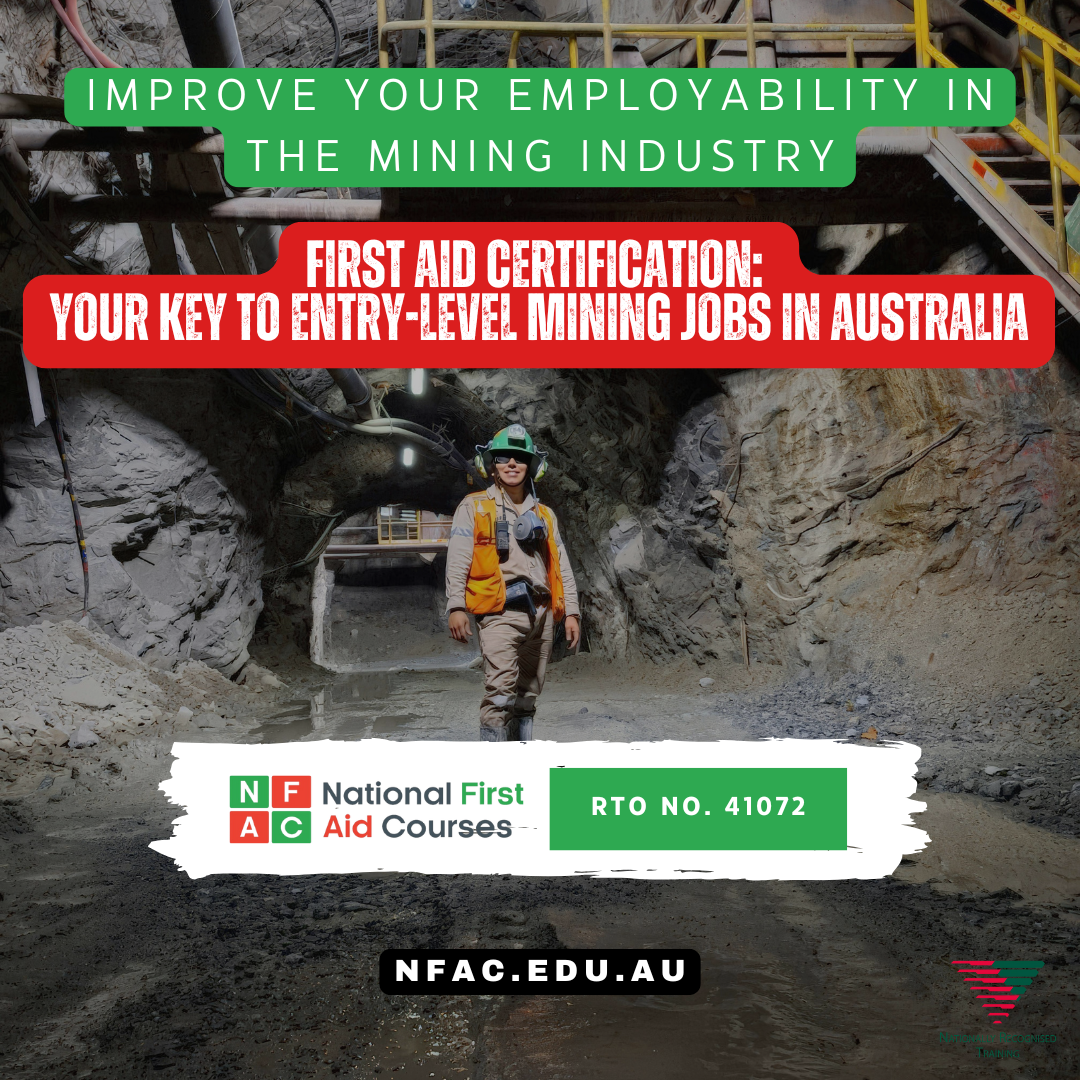 First aid mining jobs AUS