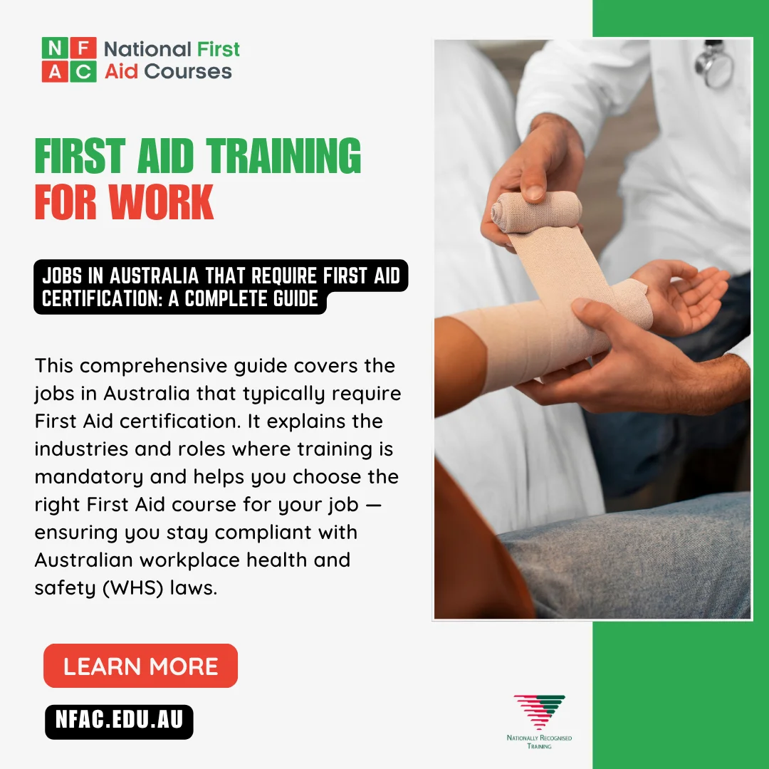 Jobs in Australia That Require First Aid Certification: A Complete Guide