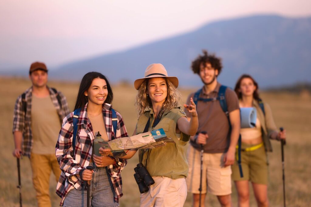Tour guide in Australia